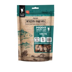 WIEJSKA ZAGRODA Przysmak dla kota Miękkie smaczne kąski Tuńczyk (dorosły) 100g