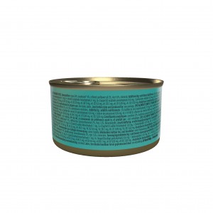 SCHESIR karma mokra dla kotów tuńczyk z doradą w galarecie 85 g (puszka)