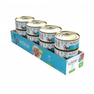 SHESIR Complements karma mokra dla kotów tuńczyk w galarecie 70 g (puszka)