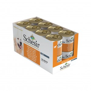 SHESIR Complements karma mokra dla psa tuńczyk z marchewką w galarecie 285 g (puszka)