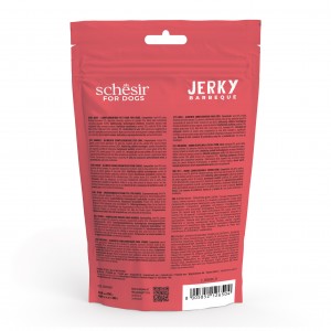 SHESIR Jerky przysmak dla psów wołowina BBQ suszona 145 g (saszetka)