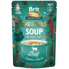 BRIT CARE Przysmak dla kota Cat Christmas Soup Beef 75 g