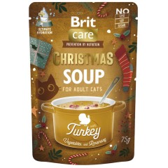 BRIT CARE Cat Christmas Soup Turkey 75g