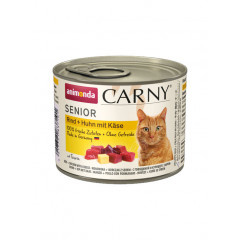 ANIMONDA Carny Senior - Wołowina, kurczak z żółtym serem