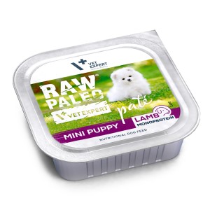 RAW PALEO Lamb Pate Mini Puppy mokra karma dla szczeniąt jagnięcina 150g