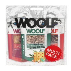 WOOLF Multipack Christmas przysmaki dla psa 3x100g