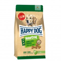 HAPPY DOG NaturCroq Knochen kostki z jagnięciną i ryżem przysmak dla średnich i dużych psów 500g