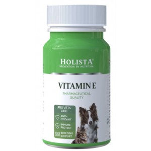 HOLISTA Vitamin E - Witamina E dla psa i kota 90 Tabl.