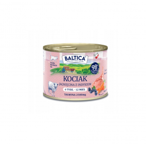 BALTICA PRZYSMAKI REGIONÓW Kociak Jagnięcina z indykiem 185g