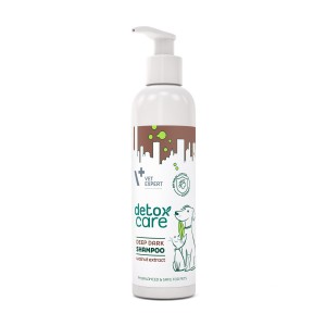 VETEXPERT Detox Care Deep Dark Shampoo szampon dla psów i kotów o ciemnym ubarwieniu sierści 250 ml