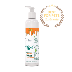 VETEXPERT Detox Care Vitalizing Shampoo szampon dla psów i kotów także z matową sierścią 250 ml