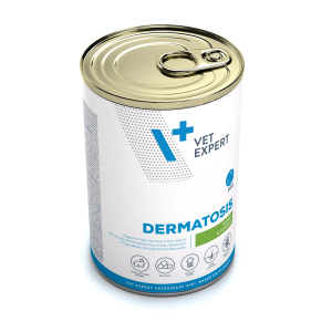 VETEXPERT Dermatosis Rabbit and Pumpkin mokra karma weterynaryjna dla psów 400g (puszka)