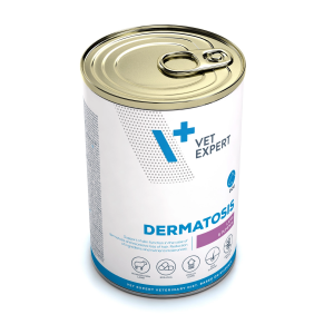VETEXPERT Dermatosis Dog Lamb and Pumpkin mokra karma weterynaryjna dla psów 400g (puszka)