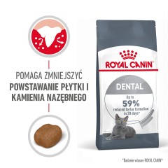 ROYAL CANIN Oral Care karma sucha dla kotów dorosłych, redukująca odkładanie kamienia nazębnego