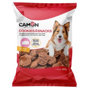 CAMON Ciasteczka z Łapy z Wieprzowiną 400g