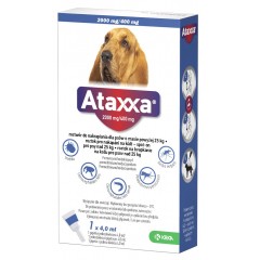 KRKA ATAXXA Roztwór do nakrapiania dla psów 25 - 40 kg (4 ml) - 1 pipeta