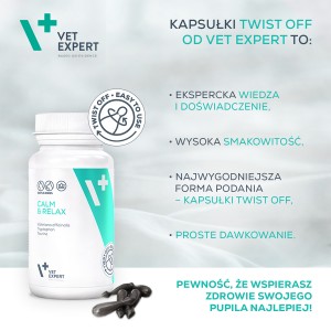 VETEXPERT Calm and Relax 30kaps. (Twist Off)