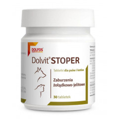 DOLFOS Dolvit Stoper - zaburzenia żołądkowo-jelitowe 30 tabl.