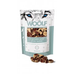 WOOLF Chicken and Cod Sushi 100g PROMO Krótki termin