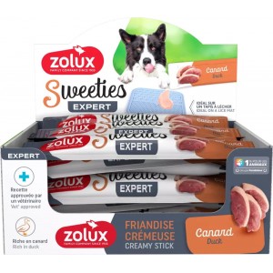 ZOLUX Przysmak kremowy dla psa SWEETIES z kaczką 14 g