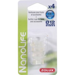 ZOLUX Przyssawka mała do akwarium do rurek i akcesoriów śr.12mm 4 szt