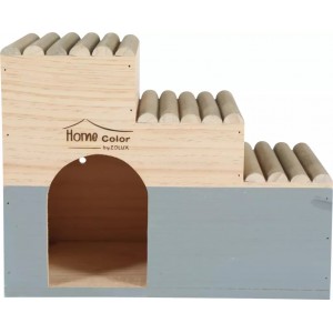 ZOLUX Domek drewniany Home Color z bali XL 235 x 300 x 180mm