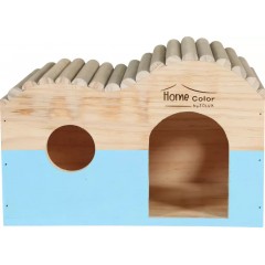 ZOLUX Domek drewniany Home Color z bali L 203x297x180mm