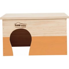 ZOLUX Domek drewniany Home Color prostokątny XL 200 x 350 x 280mm