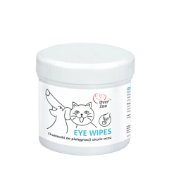 OVER ZOO Wet Eye Wipes - chusteczki pielęgnacyjne dla zwierząt 130 szt.
