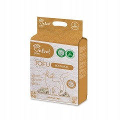 VELVET PAW Tofu żwirek ekologiczny bezzapachowy 6l