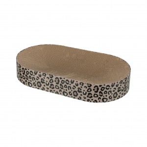 TRIXIE Leo drapak kartonowy dla kota brązowy 63 x 10 x 35cm