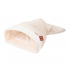 BARRY KING Legowisko norka dla kota muszla - kremowy 40 x 100 x 20cm