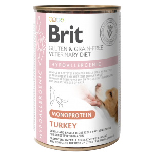 BRIT Veterinary Diets Hypoallergenic Turkey 400g