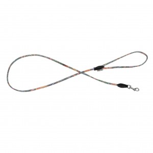 BARRY KING Smycz dla psa wzór La Fleur okrągła