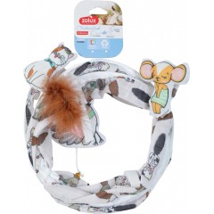 ZOLUX Tunel dla kota spirala wzór koty i myszy Chatouille 79cm