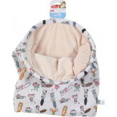 ZOLUX Legowisko dla kota śpiwór wzór koty i myszy Chatouille 45,5x58x40cm