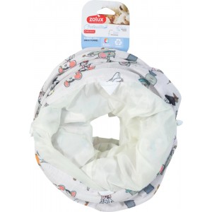 ZOLUX Zabawka dla kota tunel wzór koty i myszy Chatouille 100cm
