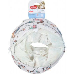 ZOLUX Zabawka dla kota tunel wzór koty i myszy Chatouille 130cm