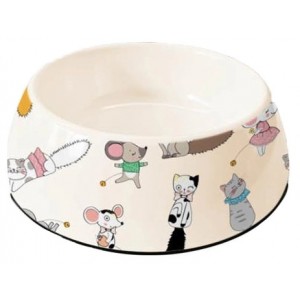 ZOLUX Miska dla kota wzór koty i myszy Chatouille 230ml