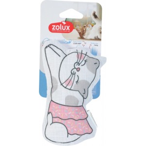 ZOLUX Zabawka dla kota z piórkami i kocimiętką kot tutu Chatouille 8cm