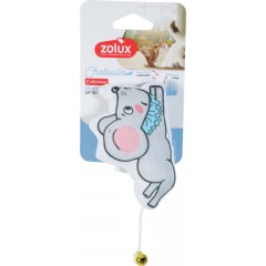 ZOLUX Zabawka dla kota dzwonek kocimiętka mysz kołnierzyk Chatouille 6cm