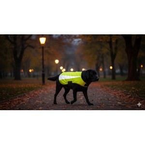 ZOLUX Kamizelka odblaskowa dla psa - żółta