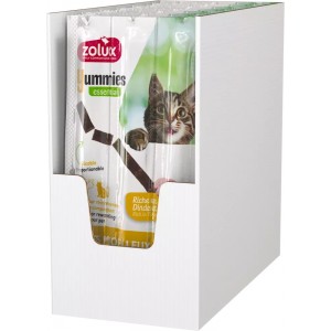ZOLUX Miękkie przysmaki dla kota pałeczki Yummies indyk wątróbka 3x5g