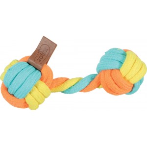 ZOLUX Zabawka dla psa gryzak hantel sznur Twist 18cm