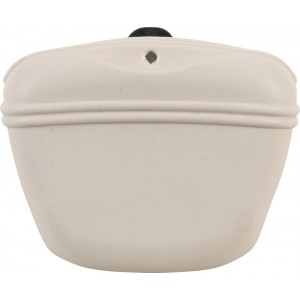 ZOLUX Saszetka na przysmaki dla psa silikonowa na magnes beżowa