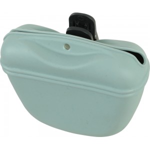 ZOLUX Saszetka na przysmaki dla psa silikonowa na magnes zielona