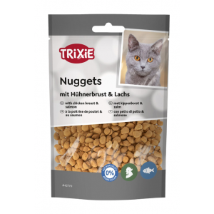 TRIXIE Nuggets przysmak dla kota pierś z kurczaka i łosoś 50g