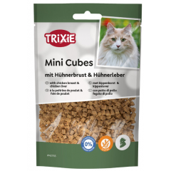 TRIXIE Mini Cubes przysmak dla kota pierś i wątróbka z kurczaka 50g
