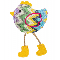 TRIXIE Kurczak zabawka dla kota z kocimiętką 11cm