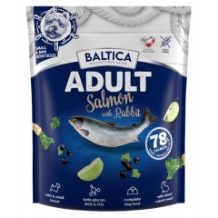 BALTICA EXCELLENT Adult Salmon with Rabbit XS/S 1kg PROMO Krótki termin